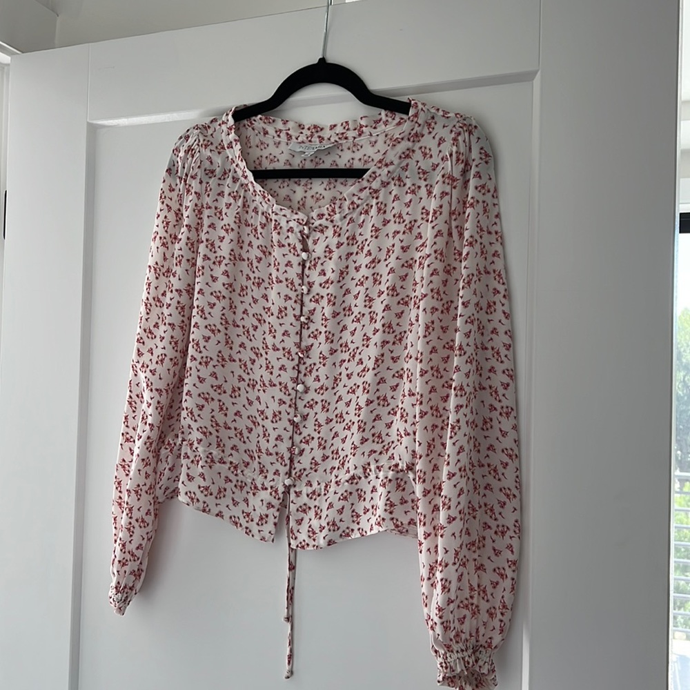 Intermix silk blouse, size P